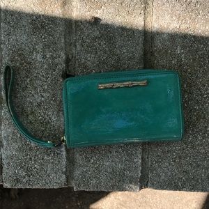 AQUA BLUE ELAINE TURNER WALLET